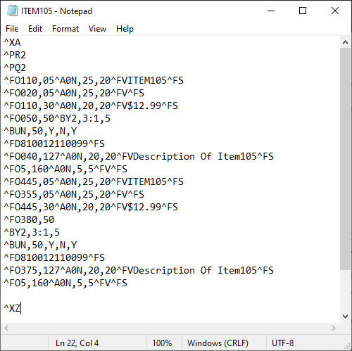 Result—suitable for direct print.